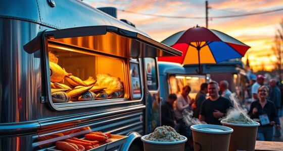 seafood coffee food trucks