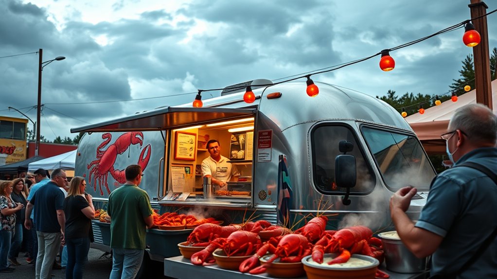 seafood food trucks bangor
