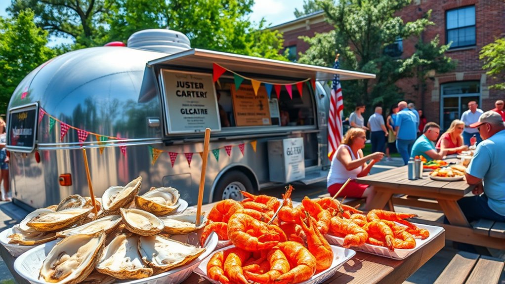 seafood food trucks columbia
