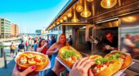 seafood gourmet rolls food trucks