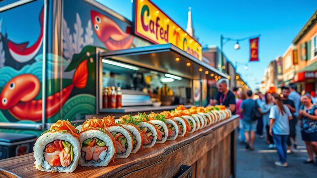 seafood gourmet rolls stamford