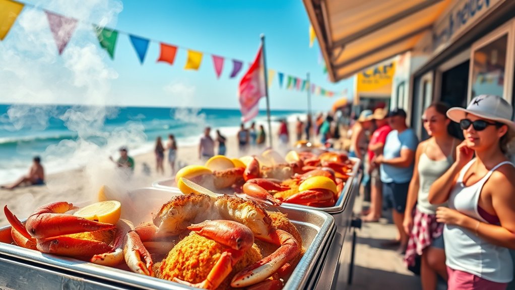seasonal crab menu variations