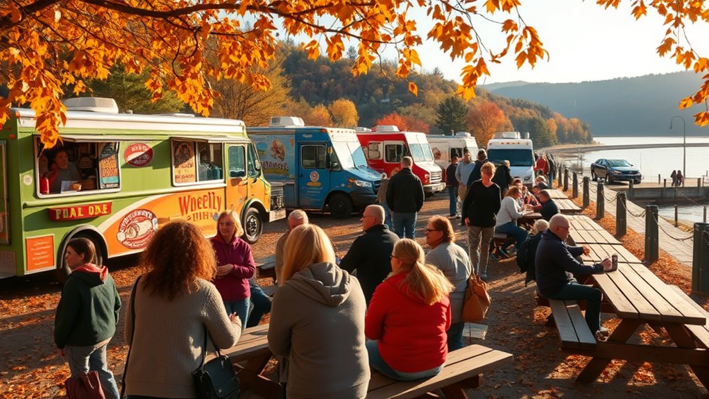 seasonal food truck community engagement