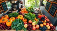 seasonal food truck menus