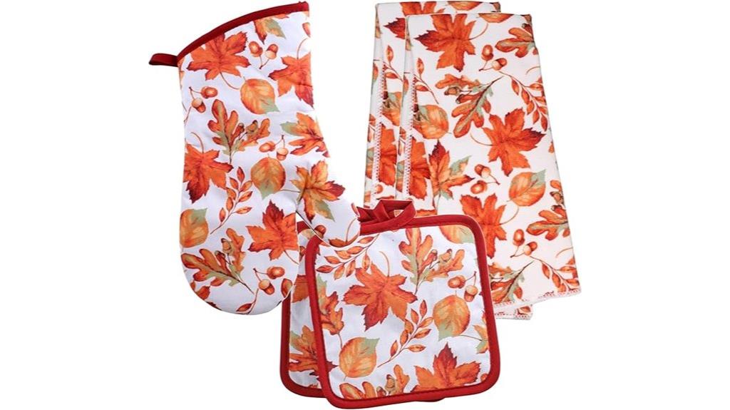 seasonal kitchen linen set