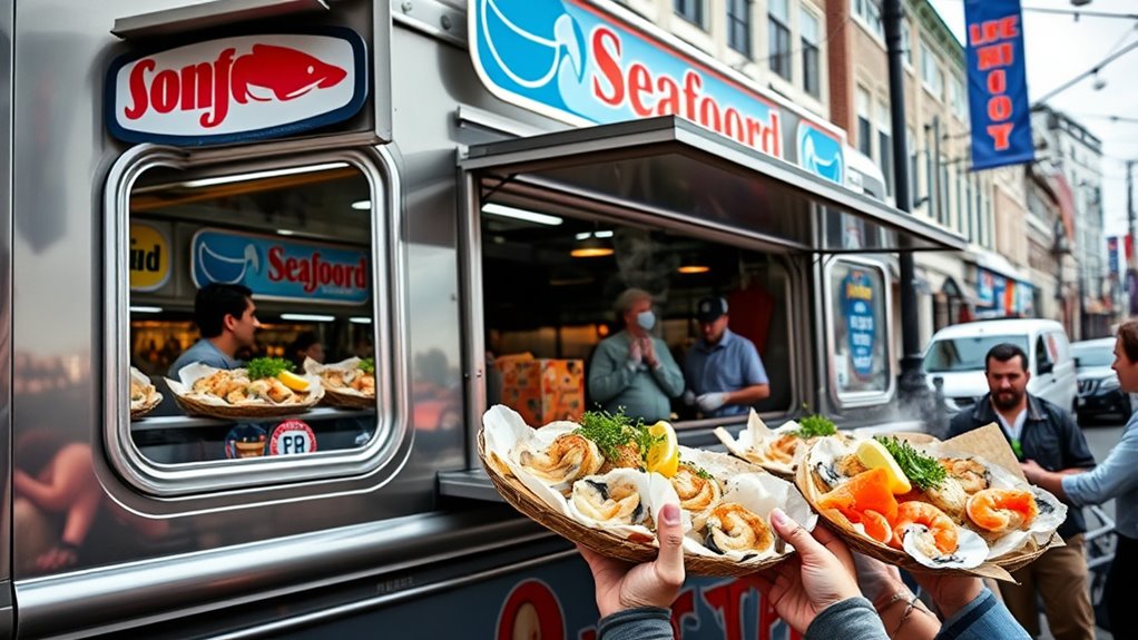 seasonal seafood truck offerings