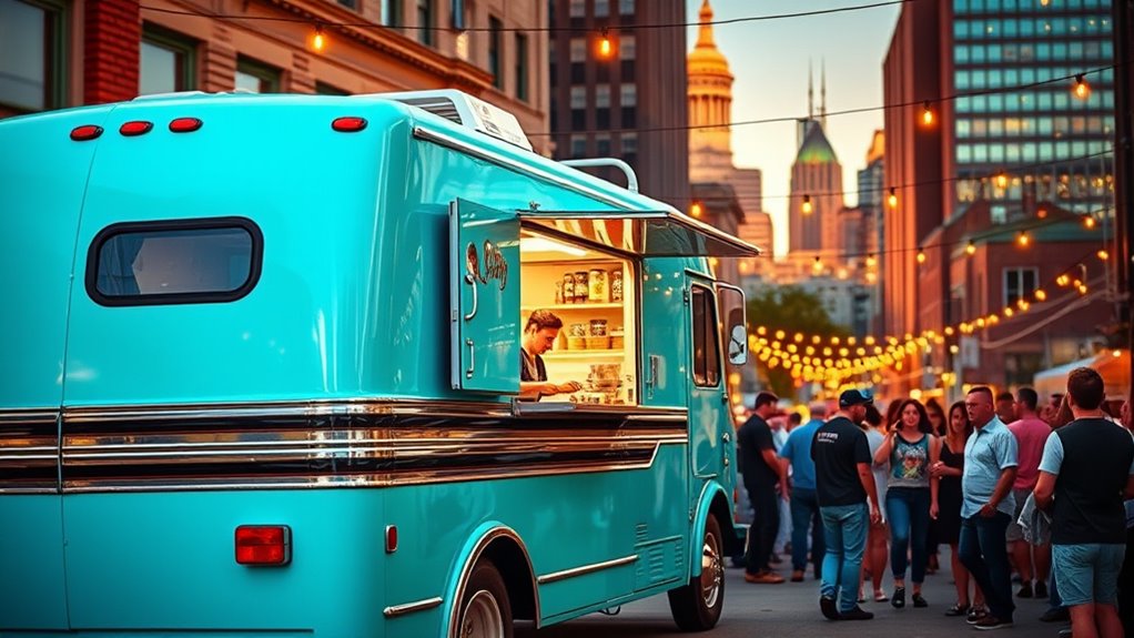 secure food truck permit