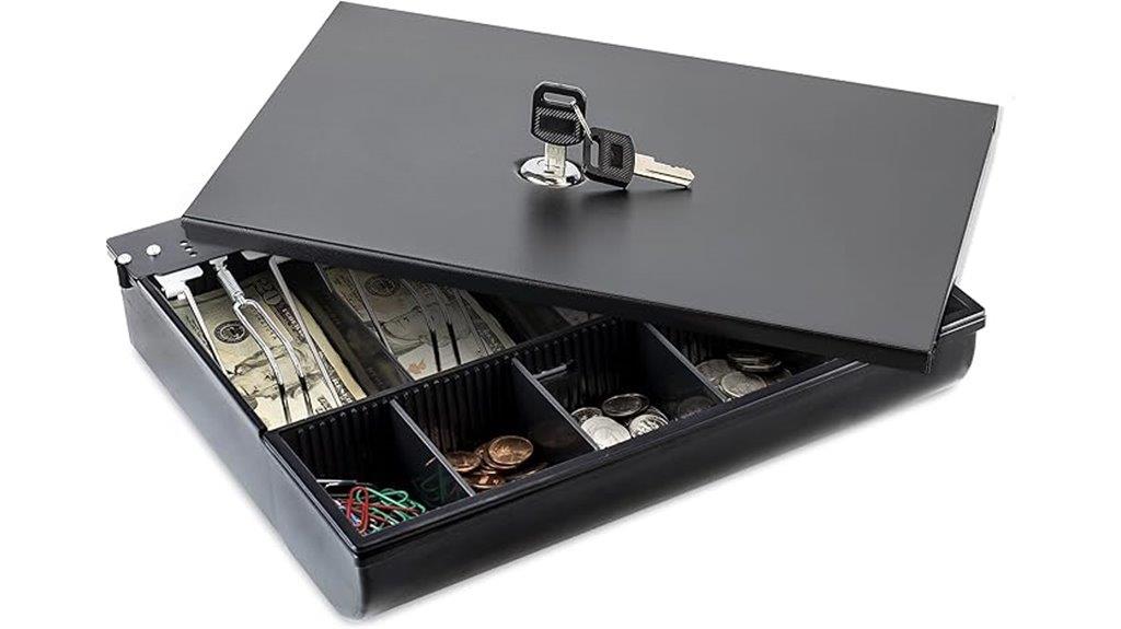 secure locking cash drawer