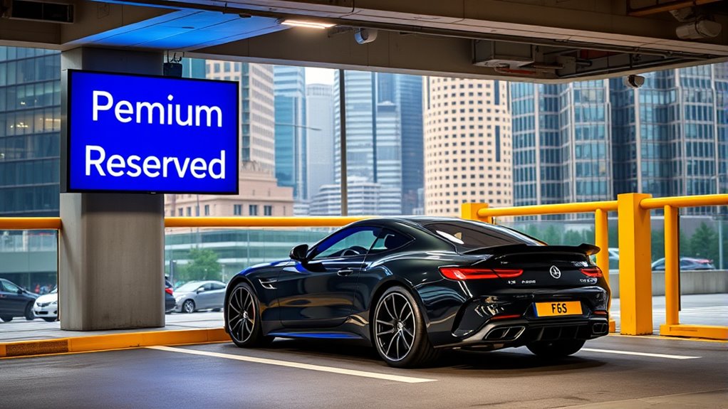 secure parking with permits
