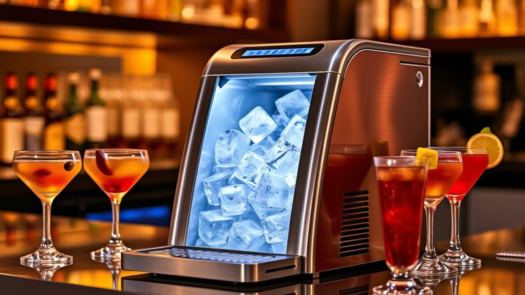 selecting ideal cocktail ice maker