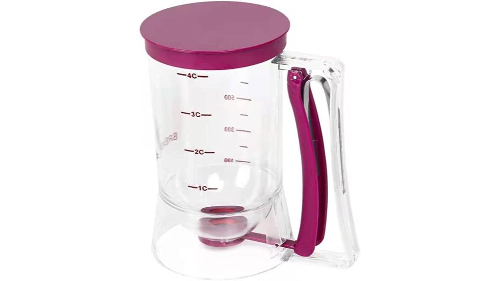 separate cupcake batter easily