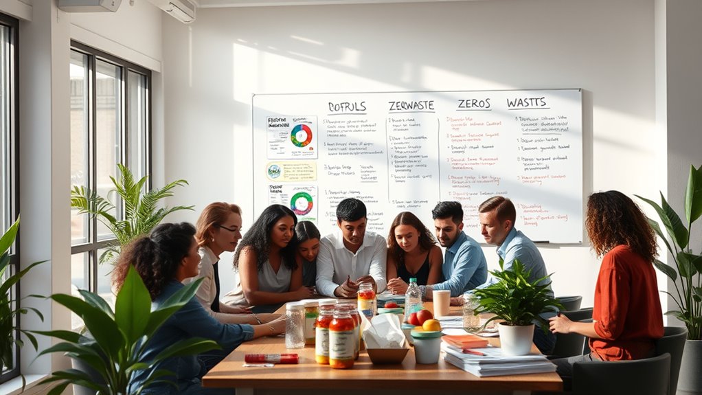 set measurable waste goals