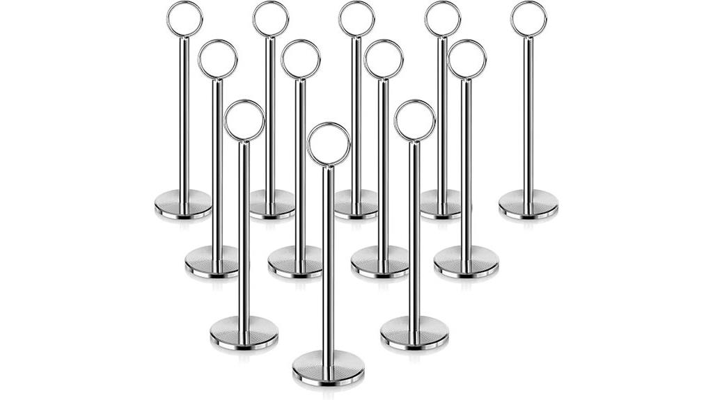 set of 12 clip holders