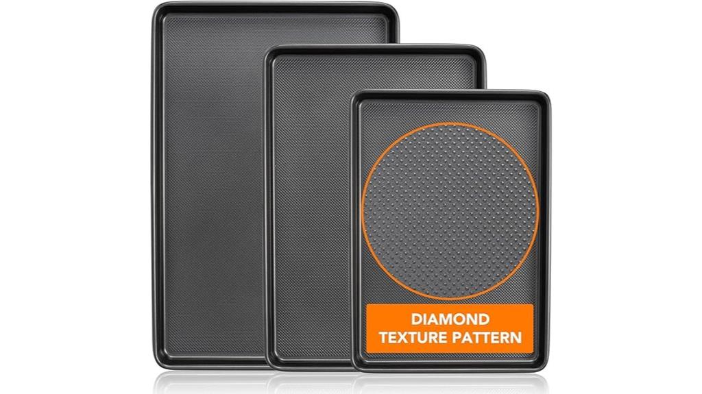 set of three pans