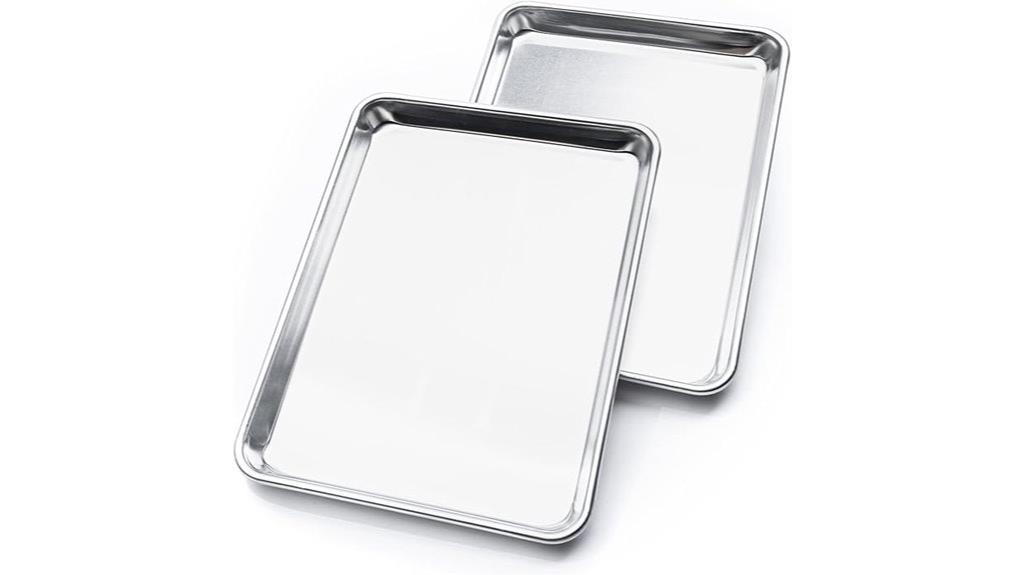 set of two baking pans