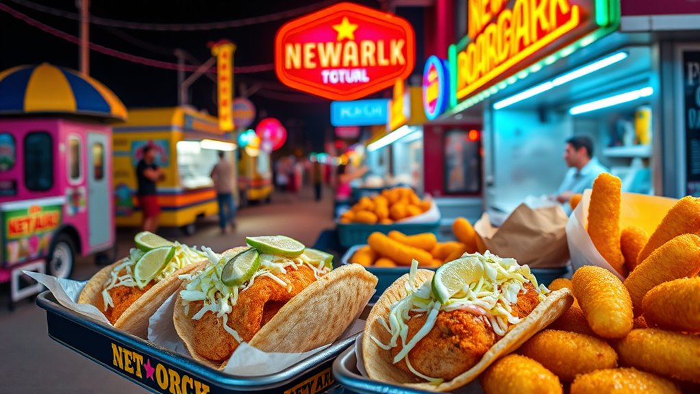 shore inspired street food