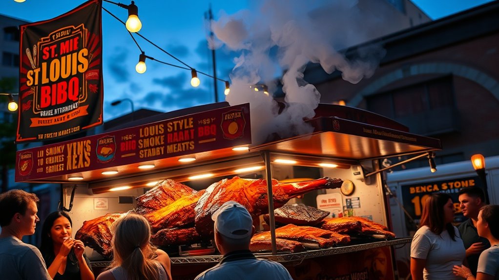 showcasing bbq at events