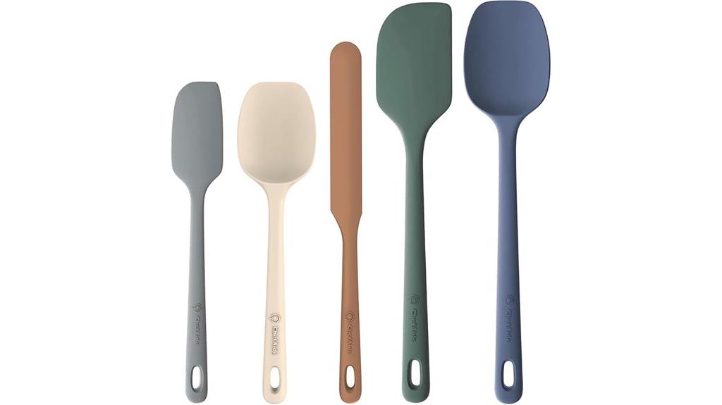 silicone food grade spatulas