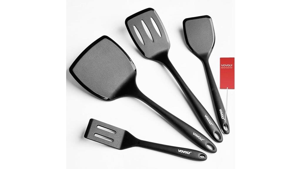 silicone kitchen utensil set