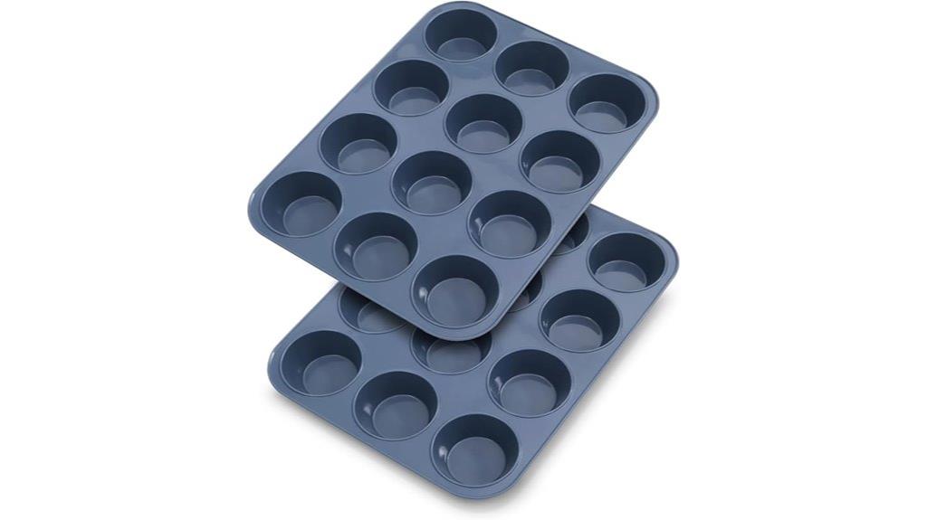 silicone muffin cupcake set