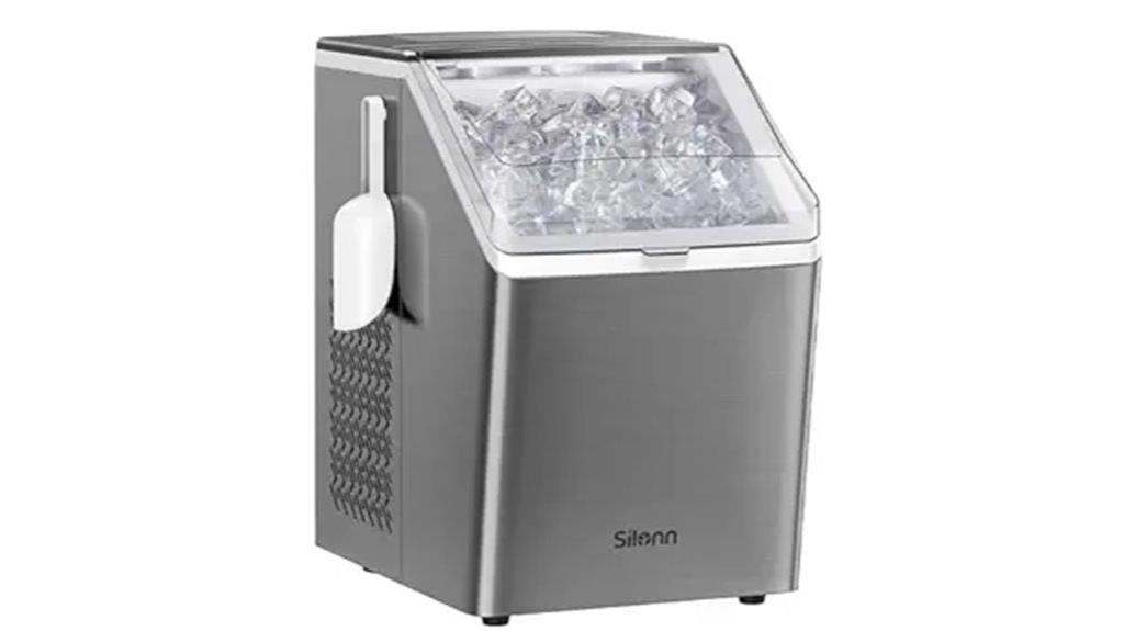 silonn stainless steel ice maker