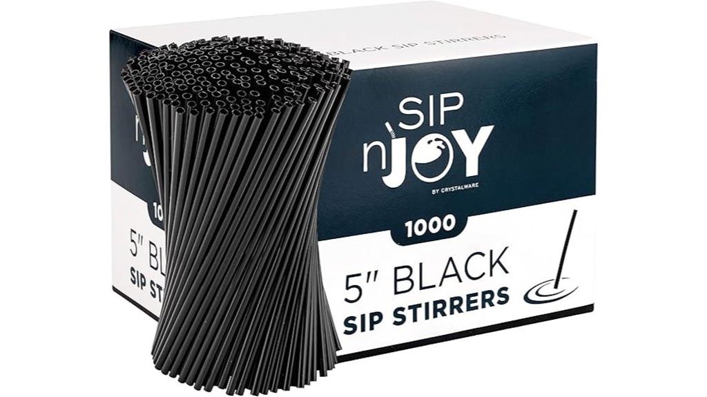 single pack plastic stirrers
