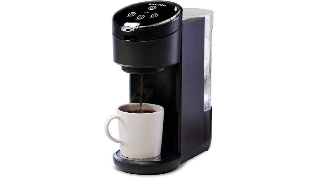 single serve coffee brewing appliance