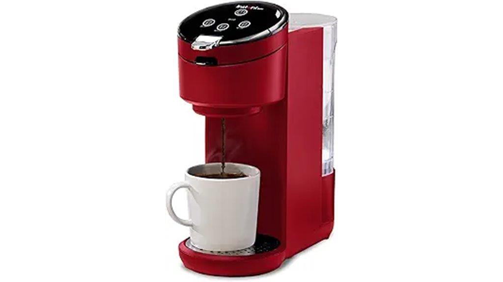 single serve coffee brewing
