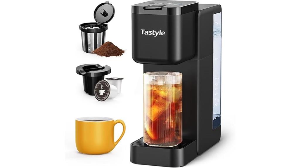 single serve hot iced coffee