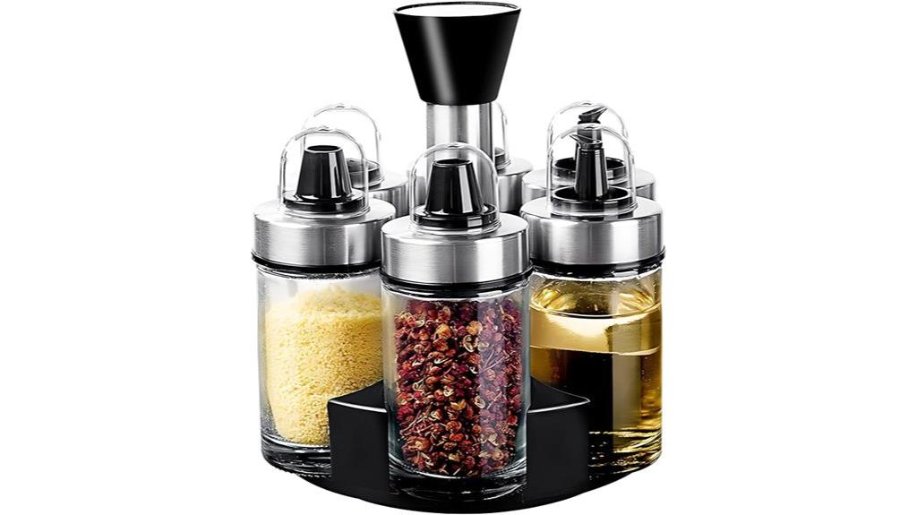 six bottle dispenser set