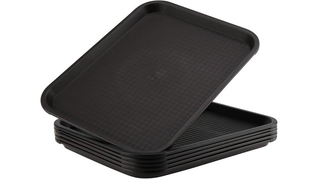 six pack food trays