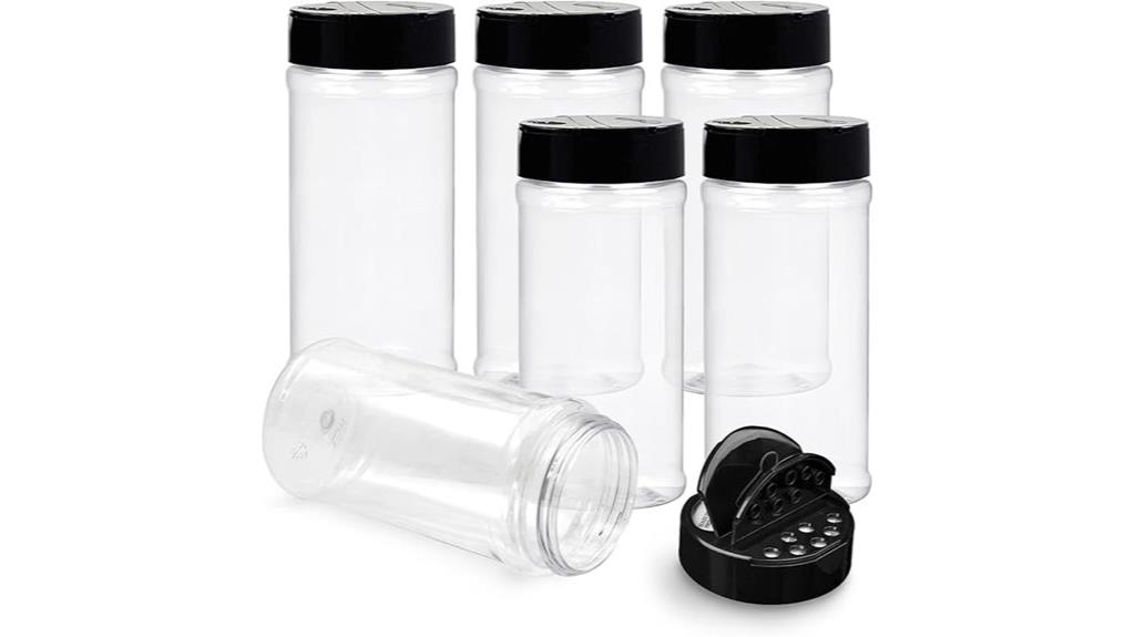 six pack spice jar set