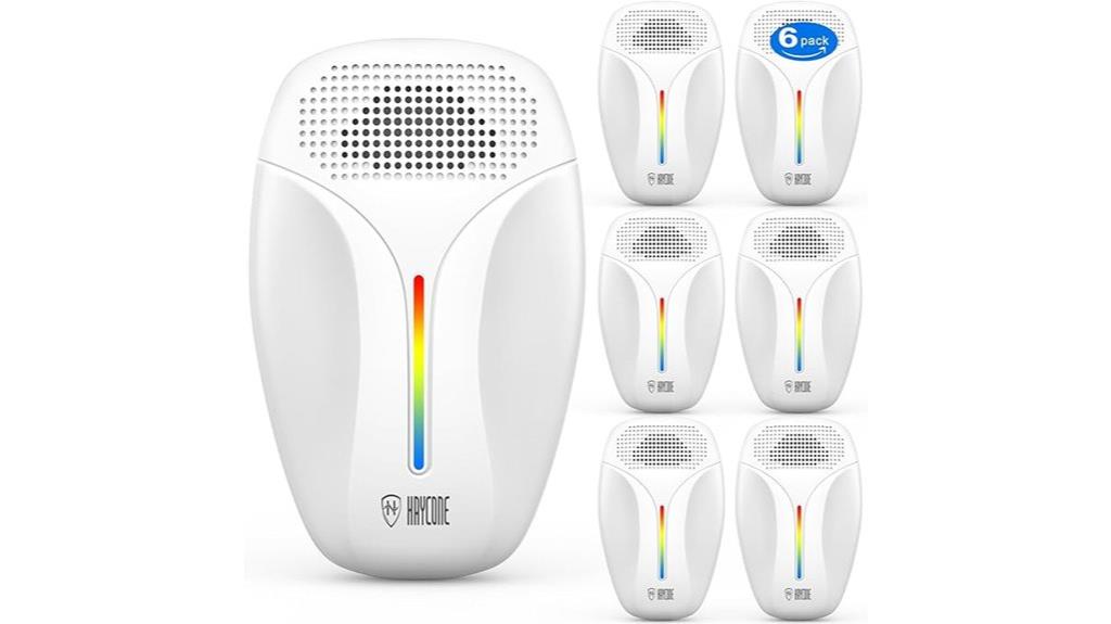 six pack ultrasonic insect repellers