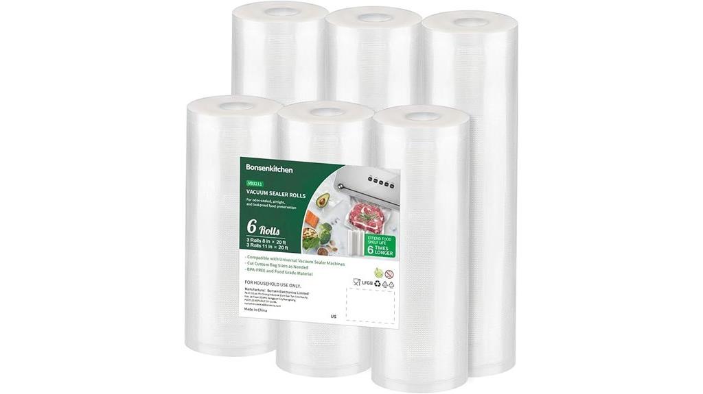 six pack vacuum seal bags