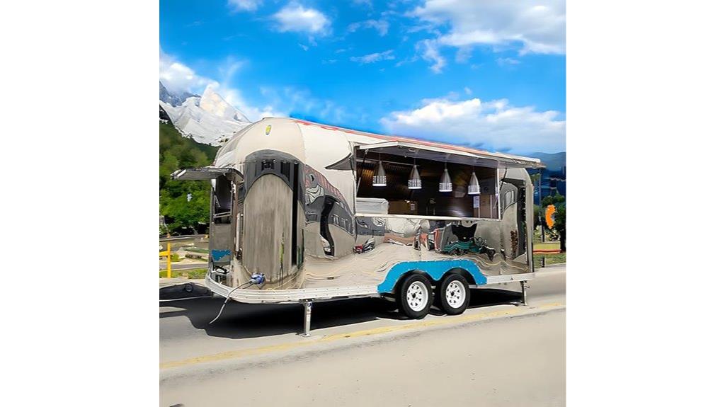 sixteen and a half foot food trailer