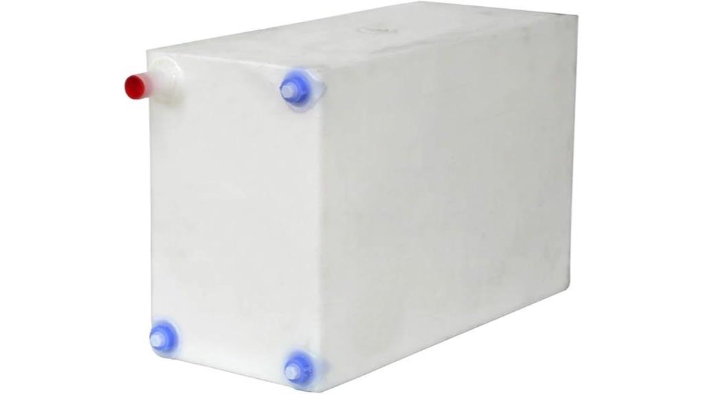sixteen gallon rv water tank