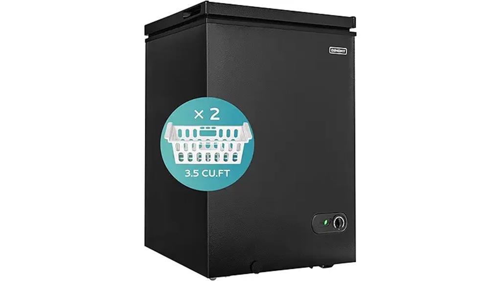 small capacity chest freezer