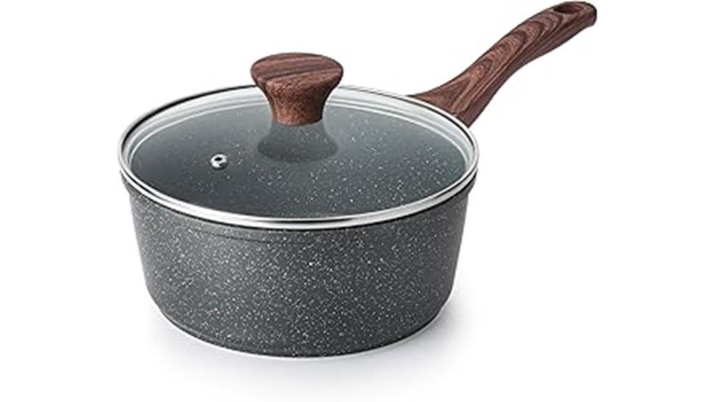 small nonstick saucepan lid