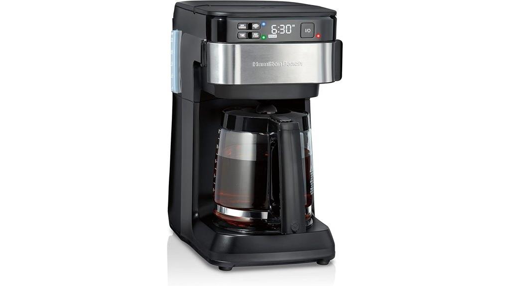 smart hamilton beach coffee maker