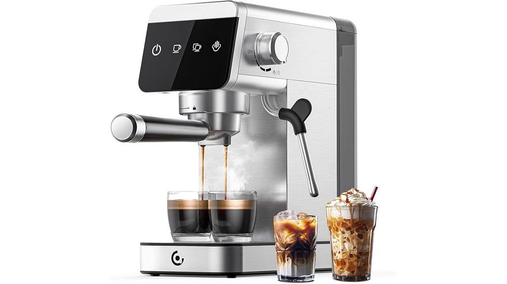 smart led touch espresso