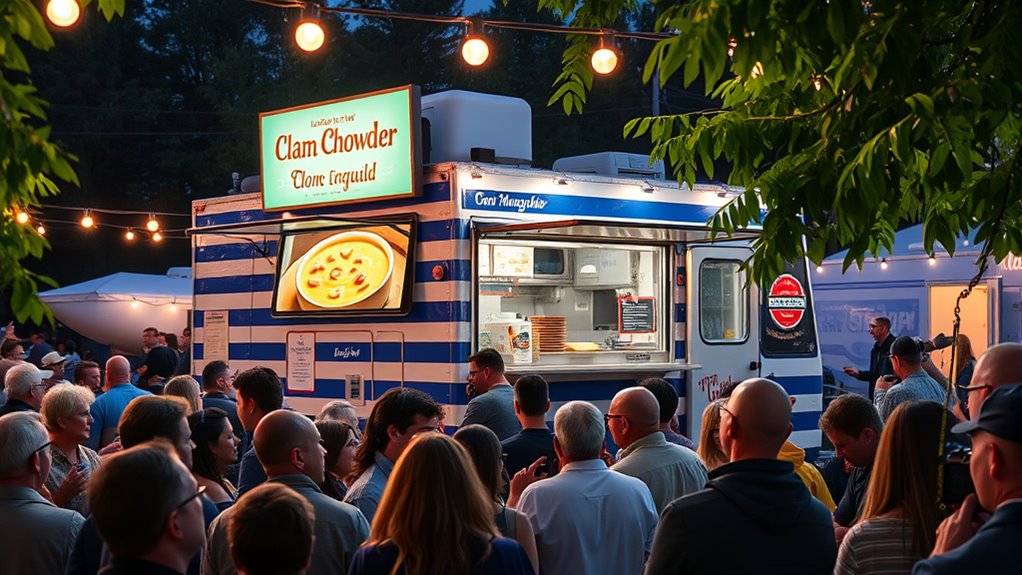 social media boosts food truck visibility