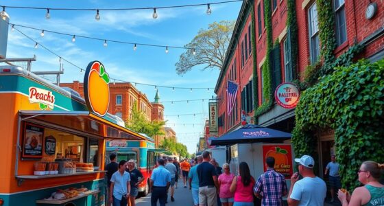 southern peach food trucks