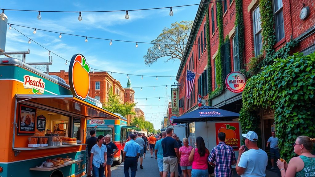 southern peach food trucks