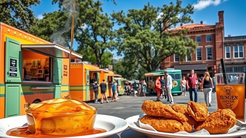 southern peach food trucks