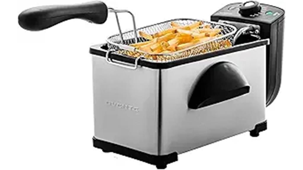 stainless steel 2l deep fryer