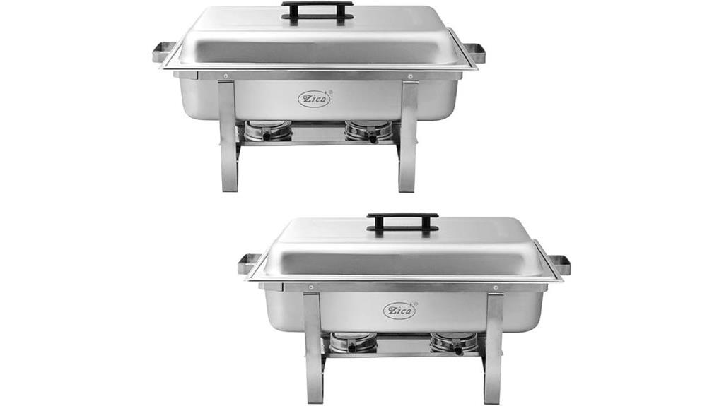 stainless steel chafing dishes