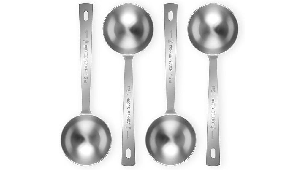 stainless steel coffee spoons