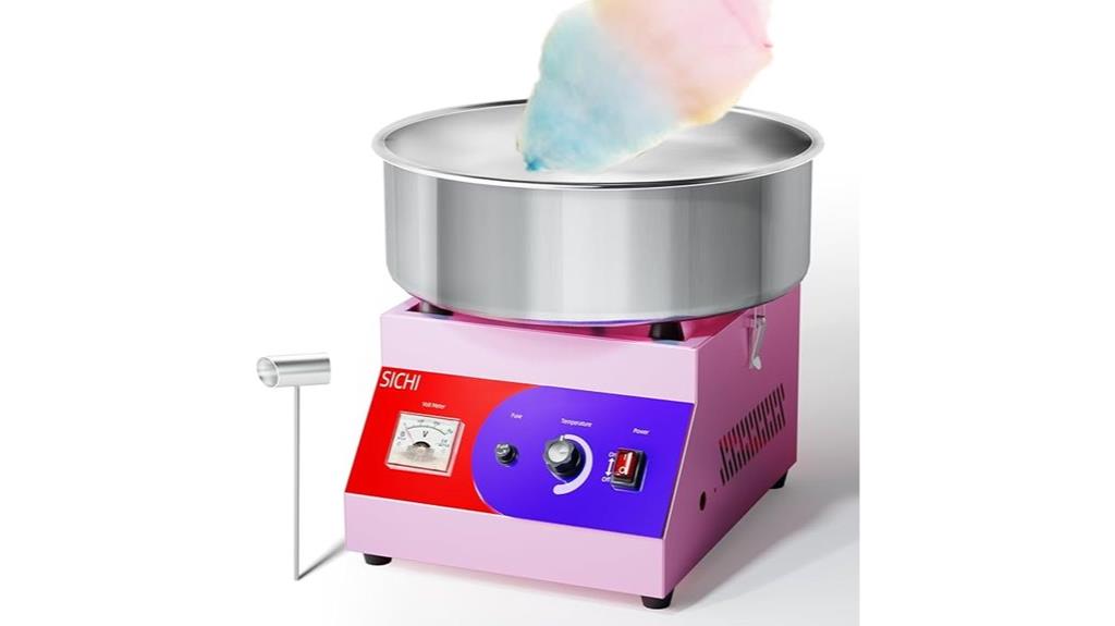 stainless steel cotton candy