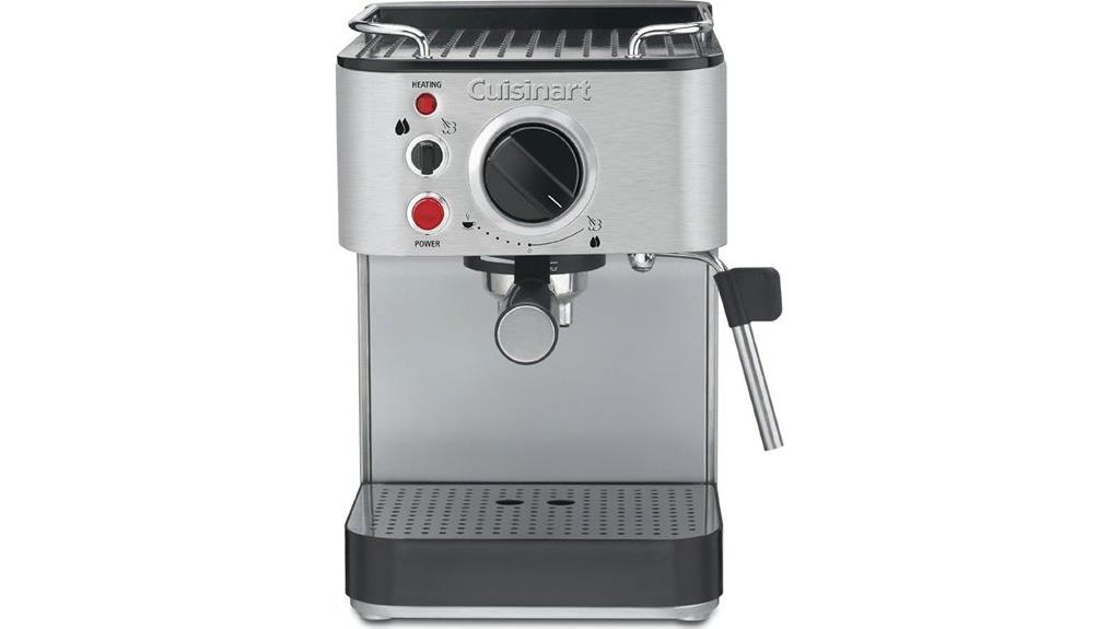 stainless steel espresso maker