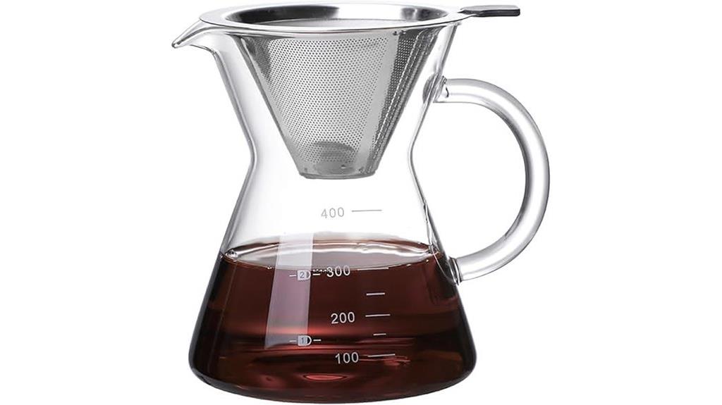 stainless steel filter coffee